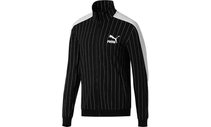 Спортивная куртка Puma Pinstripe T7 Track, черная