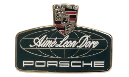 Автомобильный значок Aime Leon Dore Porsche 993 Turbo, разноцветный