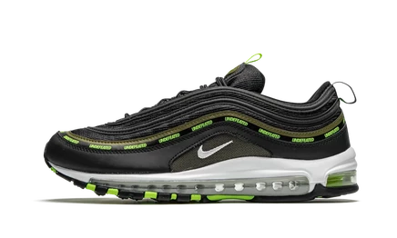 Кроссовки Nike Air Max 97 Undefeated, черно-volt
