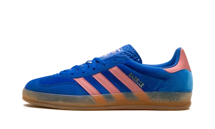 Женские кеды Adidas Gazelle Indoor IG6785 «Velvet Pack - Blue», синие