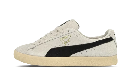 Кроссовки Puma Clyde Hairy Suede, белые