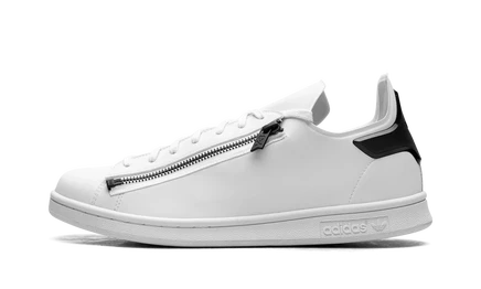 Кроссовки Adidas Y-3 Stan Smith Zip, бело-черные