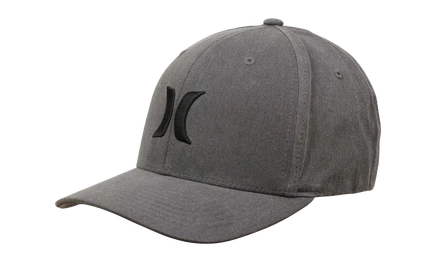Унисекс кепка Hurley Textures, серо-черная