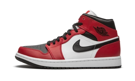 Кроссовки Jordan Air Jordan 1 Mid «Chicago Black Toe»