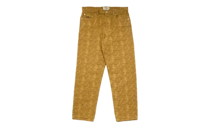 Мужские джинсы Awake NY Jacquard 100, коричневые