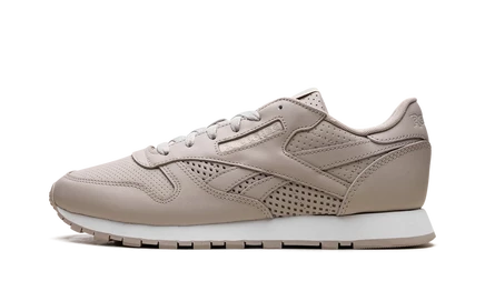 Кроссовки Reebok Classic Leather, светло-песочные/белые