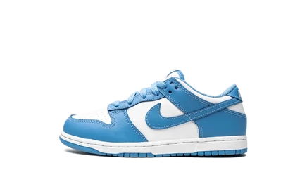 Детские кроссовки Nike Dunk Low PS «UNC»