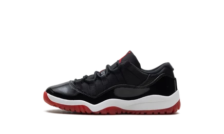 Детские кроссовки Jordan Air Jordan 11 Low PS, черно-красные