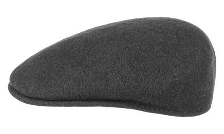 Унисекс шерстяная кепка Kangol 0258BC, темно-серая