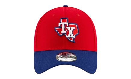Унисекс кепка New Era 39THIRTY Rangers NE743, красно-синяя