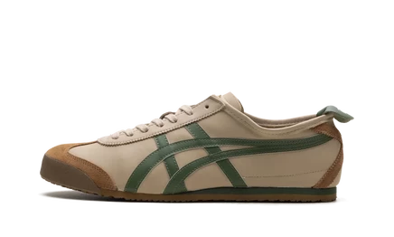 Кроссовки Onitsuka Tiger Mexico 66, коричнево-зеленые