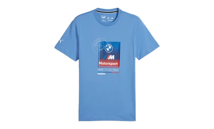 Мужская футболка Puma BMW Motorsports Graphic Tee 2, синяя