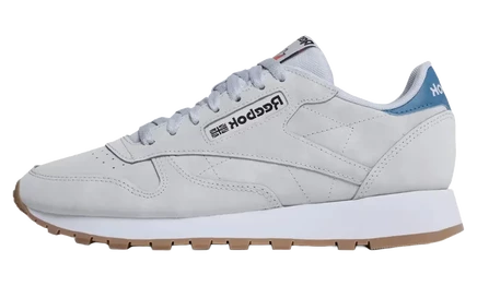 Кроссовки Reebok Classic Leather, серо-голубые