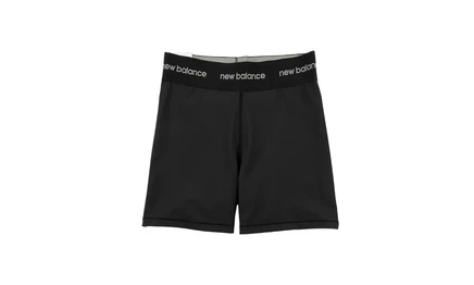 Шорты New Balance Sleek High Rise Sport 5-дюймовые, черные