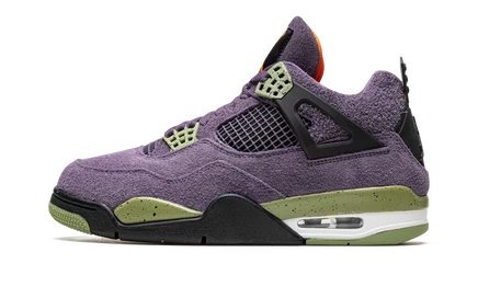 Женские кроссовки Jordan Air 4 Canyon Purple, фиолетовые