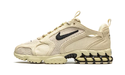 Кроссовки Nike Air Zoom Spiridon Caged Stussy Fossil