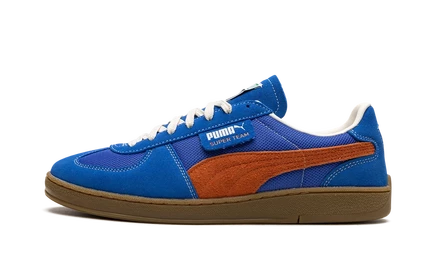 Кроссовки Puma Super Team Handy, сине-оранжевые