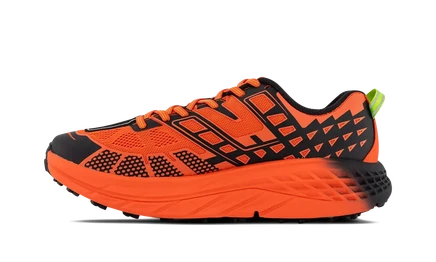 Кроссовки Hoka Speedgoat 2 Low, красно‑зеленые