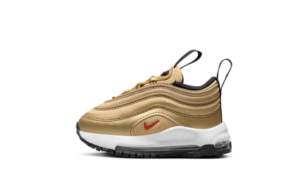Детские кроссовки Nike Air Max 97 TD Metallic Gold 2023