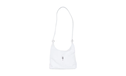 Сумка chrome hearts viv, белая
