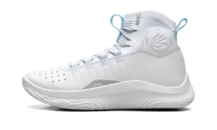 Кроссовки Under Armour Curry 4 FloTro, белые с серебристым