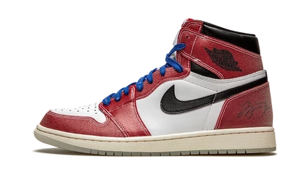 Кроссовки Jordan Air Jordan 1 High OG «Trophy Room», со синими шнурками