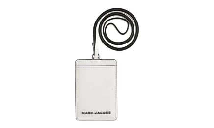 Картхолдер Marc Jacobs Trademarc 2.0 со шнурком, белый