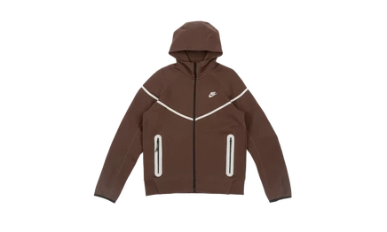 Куртка Nike Tech Windrunner Fleece FZ, коричневая