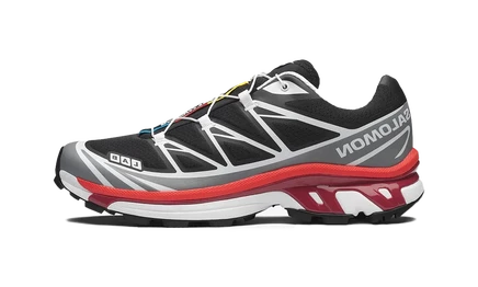 Мужские кроссовки Salomon XT-6, черно-красные