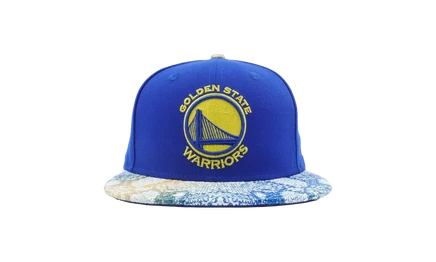 Унисекс бейсболка New Era 9FIFTY Warriors, синяя/узорная