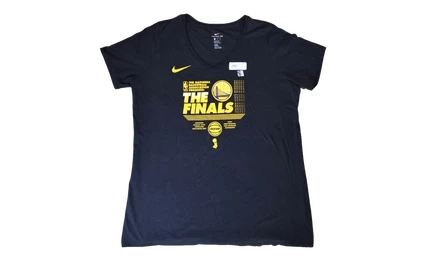 Женская футболка Nike Golden State Warriors 2018, черная