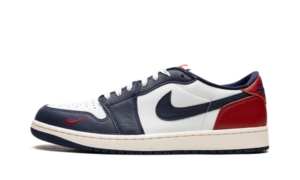 Кроссовки Jordan 1 Retro Low OG «Howard University»