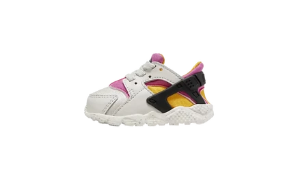 Детские кроссовки Nike Huarache Run для малышей, светло-бежевые/розовые