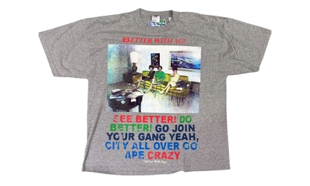 Мужская футболка Better With Age See Better BWA185, серая