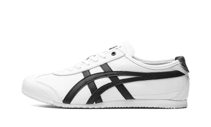 Кроссовки Onitsuka Tiger Mexico 66 D508K, бело-черные
