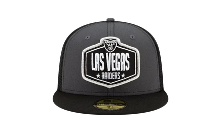 Унисекс кепка New Era 59FIFTY Raiders 2021, графитовая