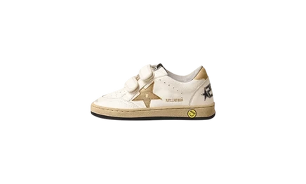 Детские кеды Golden Goose Ball Star PS, белые