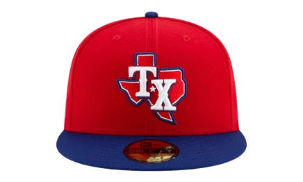 Бейсболка New Era 59Fifty Texas Rangers 50-летия, ALT 3