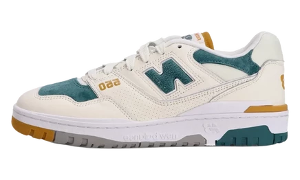Кроссовки New Balance 550 Green Mustard, зелено-горчичные