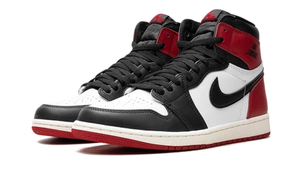 Кроссовки Jordan 1 High OG Black Toe Reimagined