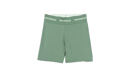 Женские шорты New Balance High Rise 5″, темный можжевельник