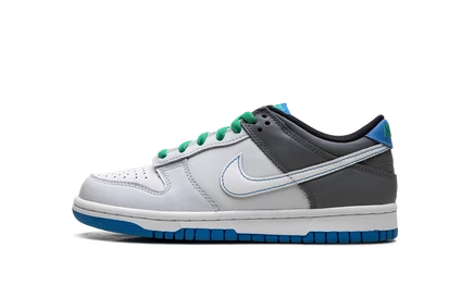 Детские кроссовки Nike Dunk Low, платиново-голубые
