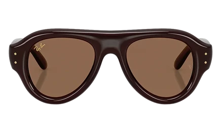 Очки унисекс RayBan A$AP Rocky Aviator, коричневые