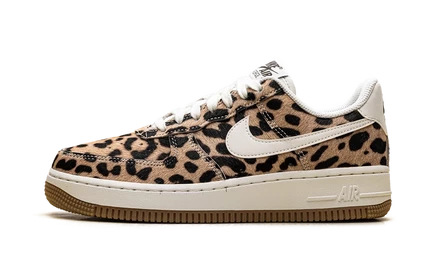 Женские кроссовки Nike Air Force 1 Low, леопардовые