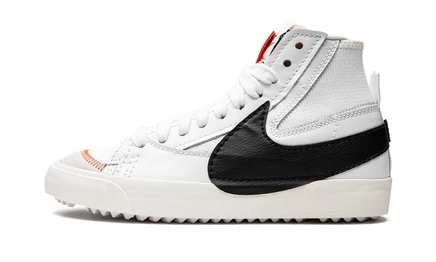 Унисекс кроссовки Nike Blazer Mid 77 Jumbo, бело-черные