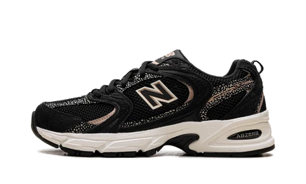 Кроссовки New Balance 530, черно-серо-коричневые