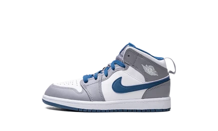 Детские кроссовки Jordan Air Jordan 1 Mid PS, серо-голубые