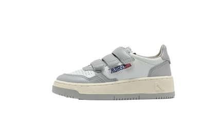 Детские кроссовки Autry Kidstripes Low, бело-серые