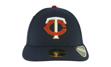 Унисекс кепка New Era 59FIFTY Twins 2017, темно-синяя