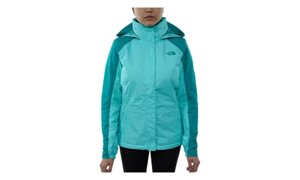 Женская куртка The North Face Resolve, мятно-зеленая